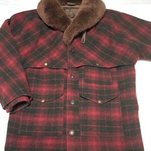 Men’s Filson Plaid Wool Coat